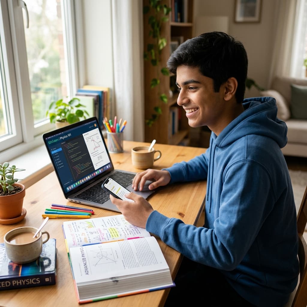 Indian Student Learning with Vani AI